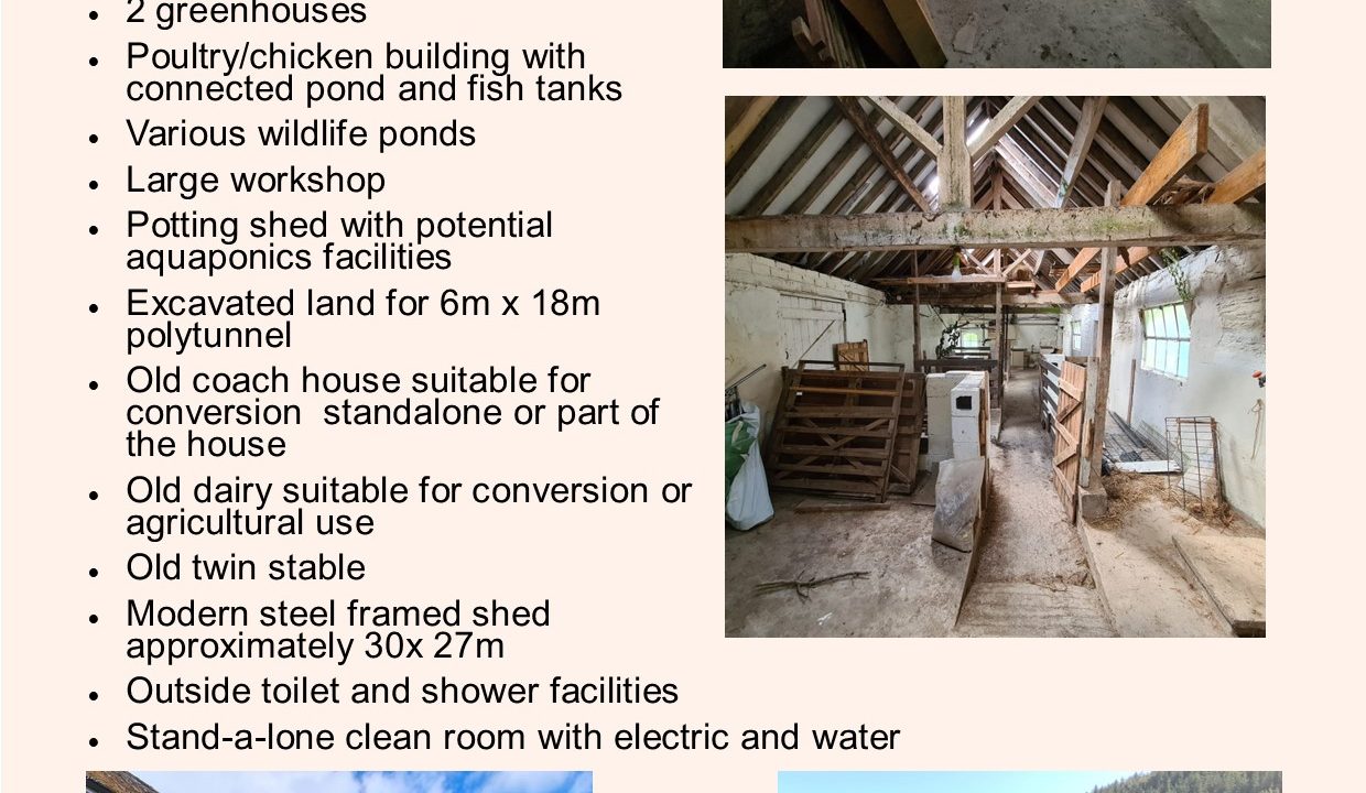 Advert for Fferm Nant Uchaf 2